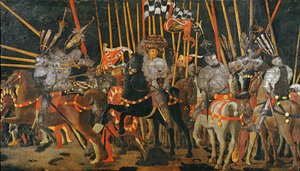 La Batalla de San Romano en 1432, c.1456